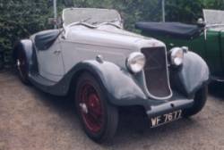 1932-1935 Hillman Aero Minx Sports